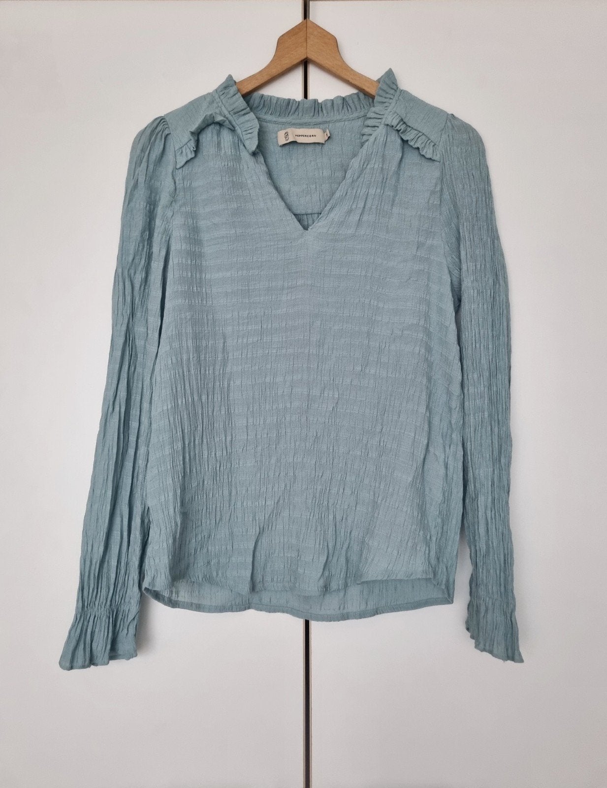 Peppercorn PCSari V-hals Blouse Maat 38, Maat 38/40 (M), Zo goed als nieuw, Peppercorn, Verzenden