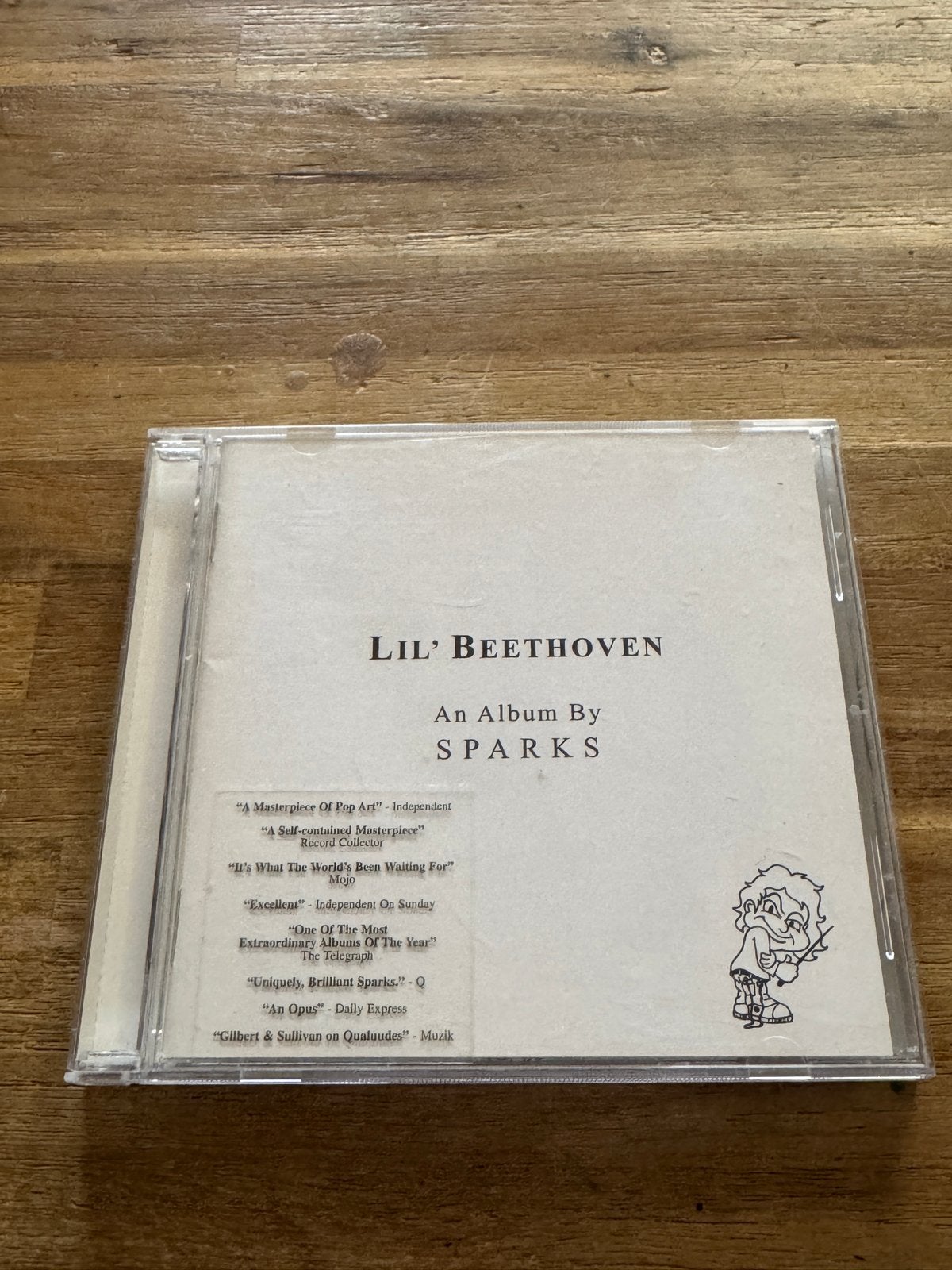 Sparks - Lil' Beethoven CD (Pop, Rock), Pop, Ophalen of Verzenden, Zo goed als nieuw, Inclusief boekje