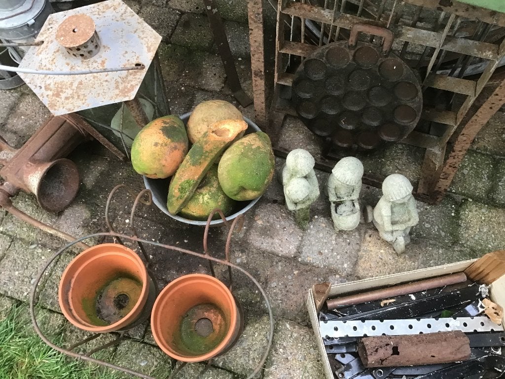 Tuin decoratie zie omschrijving van alles wat, Ophalen, Gebruikt