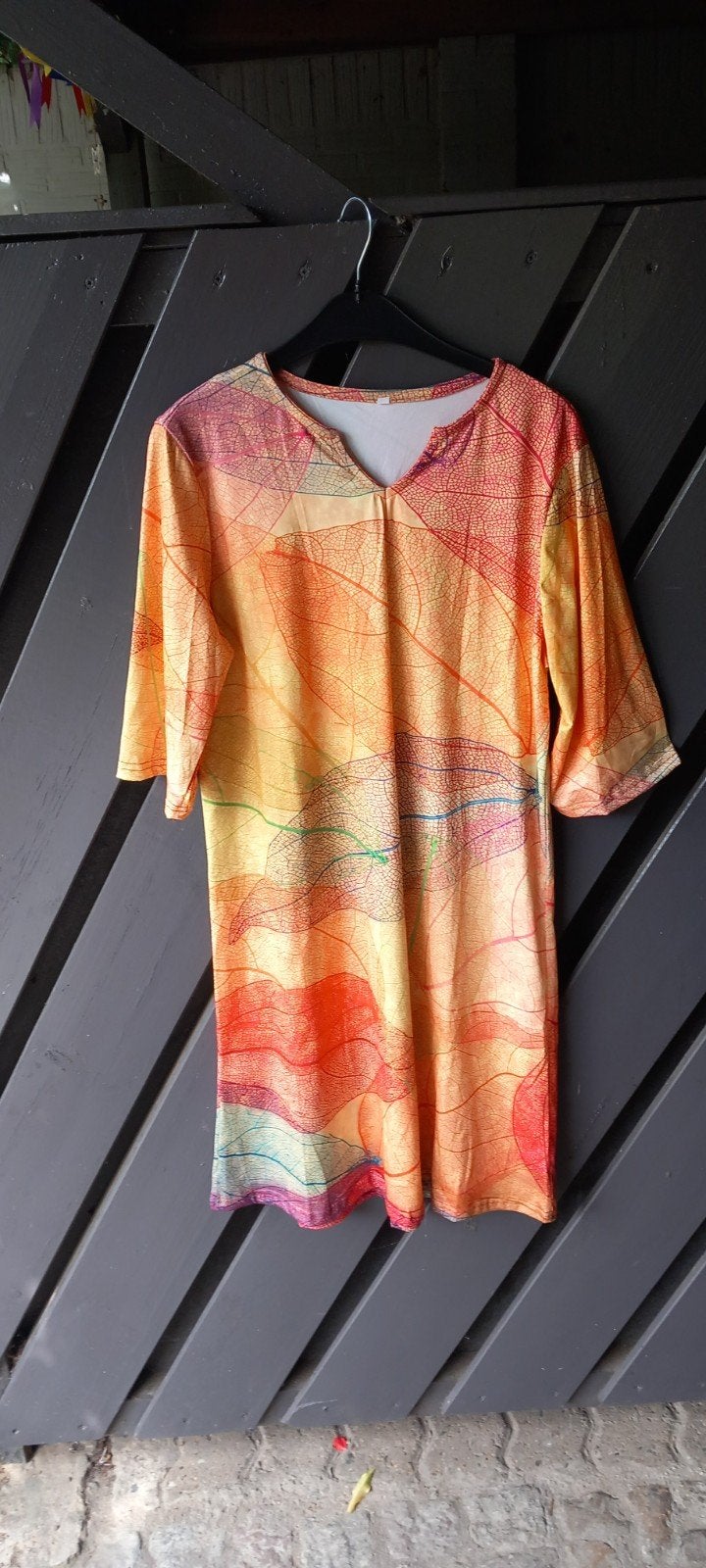 zomerjurk nieuw, Kleding | Dames, Jurken, Ophalen of Verzenden, Nieuw, Maat 38/40 (M), Onder de knie