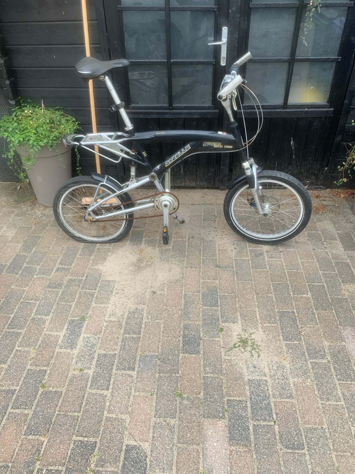 Gazelle Scooter bike pro opknapper, Fietsen en Brommers, Fietsen | Vouwfietsen, Ophalen, 20 inch of meer, Gebruikt, Velgrem