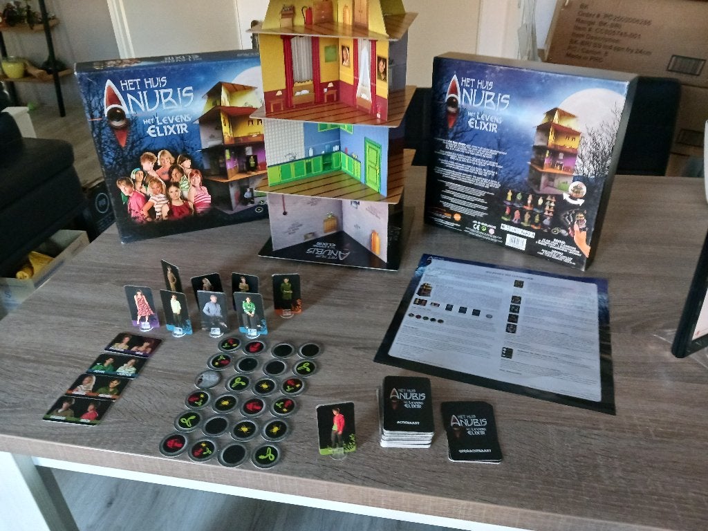 het Huis Anubis het levenselixer, Hobby en Vrije tijd, Gezelschapsspellen | Bordspellen, Nieuw, Een of twee spelers, Drie of vier spelers