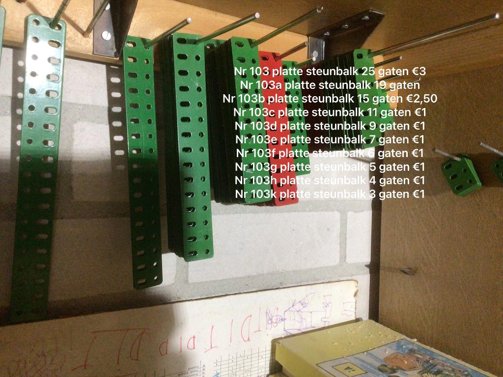temsi meccano, Ophalen of Verzenden, Gebruikt