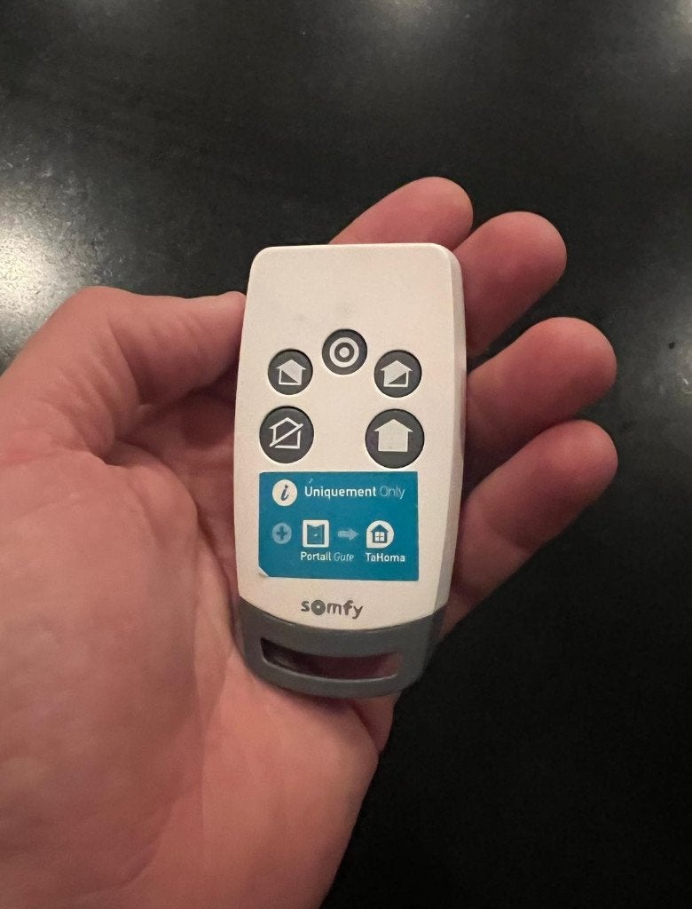 Somfy 74300 TaHoma alarm Afstandsbediening 5122078A004, Nieuw, Ophalen of Verzenden, Overige soorten, Draadloos