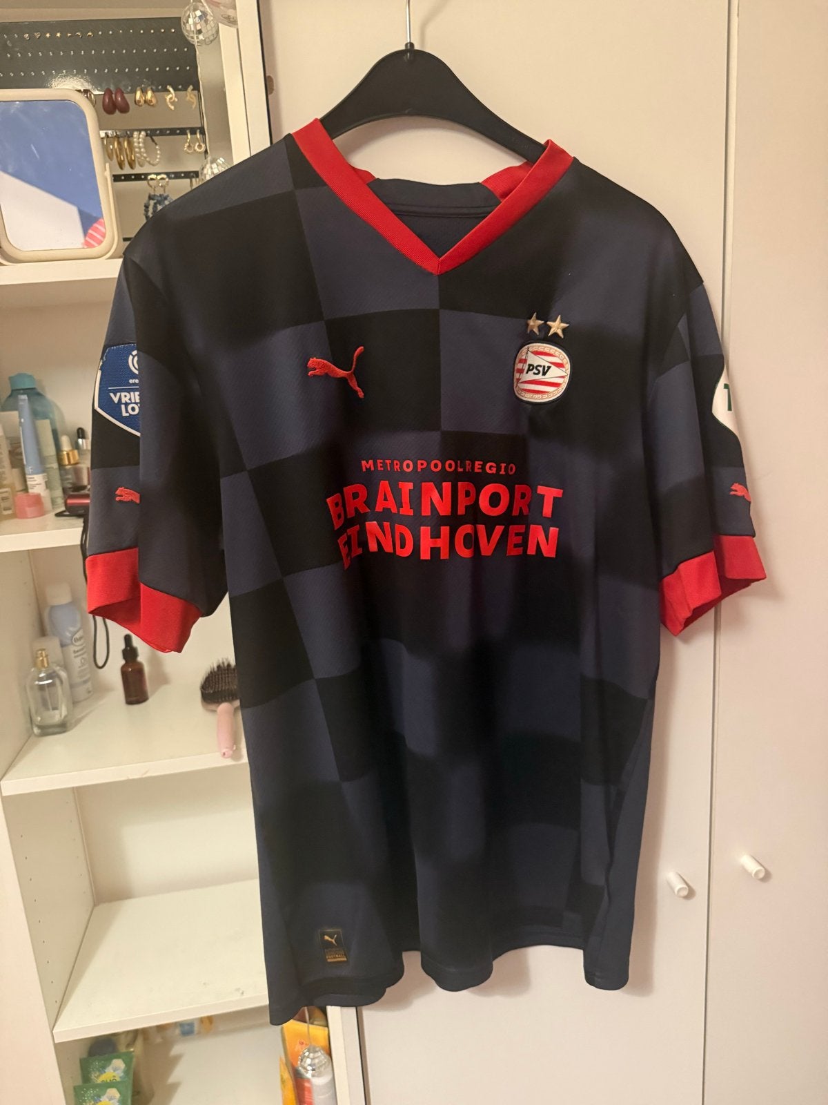 PSV Uitshirt 2022-2023 Maat XL, Maat 56/58 (XL), Voetbal, Gedragen, Meerkleurig