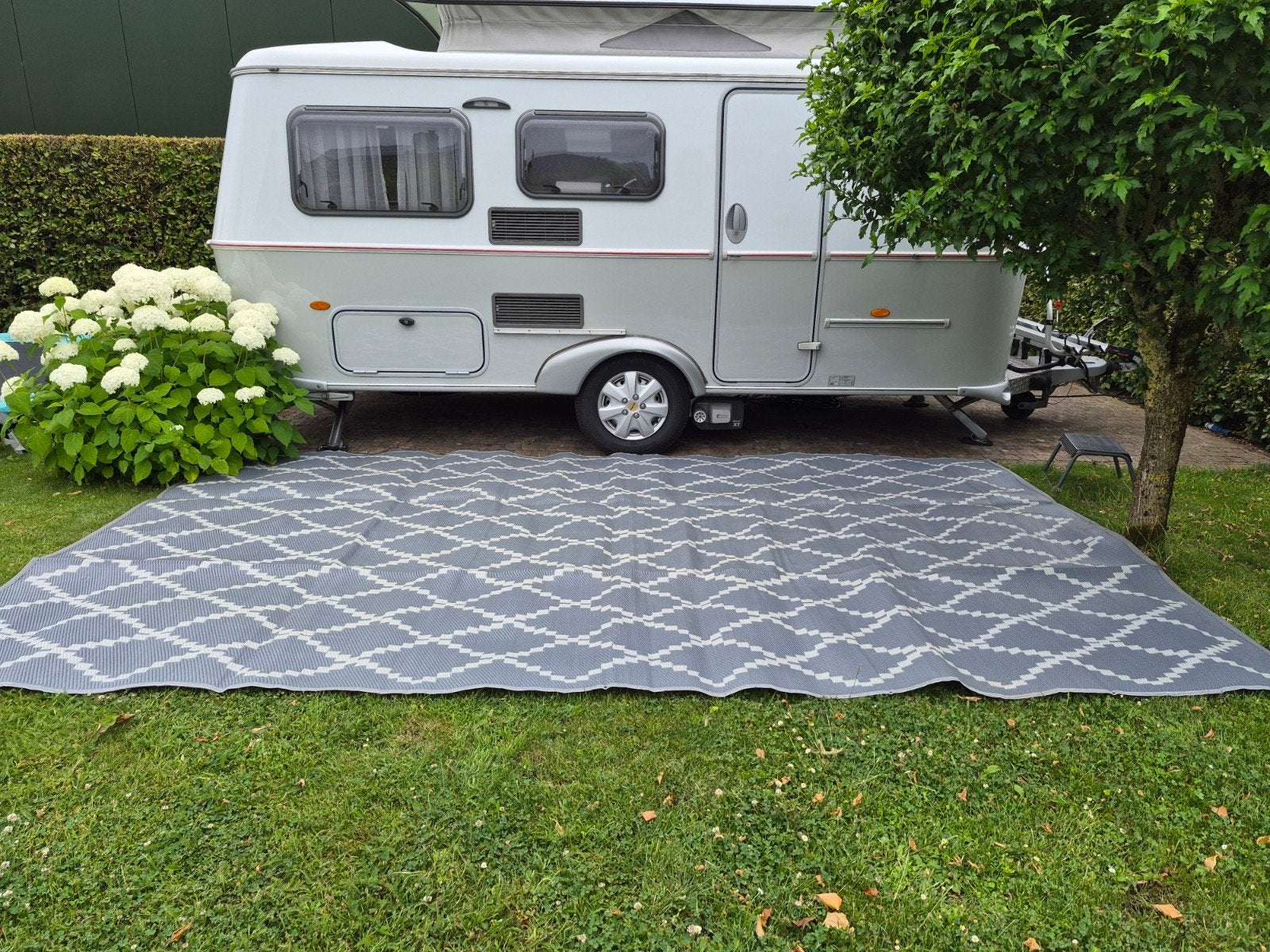 Tenttapijt Obelink Patio 400x250 - Zo goed als nieuw, Caravans en Kamperen, Kampeeraccessoires, Zo goed als nieuw, Ophalen of Verzenden