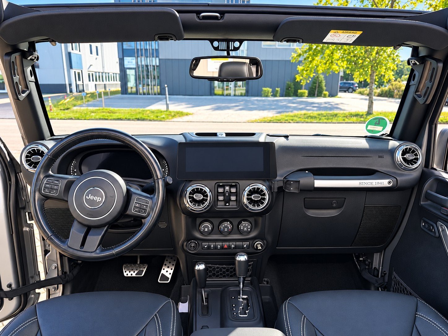 ‼️JEEP WRANGLER JK 3.6 V6 SAHARA 284PK HARD/SOFTTOP‼️, Auto's, Automaat, Dealer onderhouden, Leder, Bedrijf