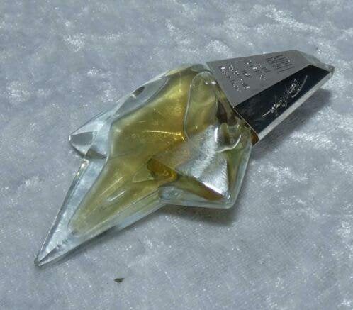 Luxe parfum mini - Thierry Mugler angel liggend 1, Ophalen of Verzenden, Zo goed als nieuw, Miniatuur, Gevuld