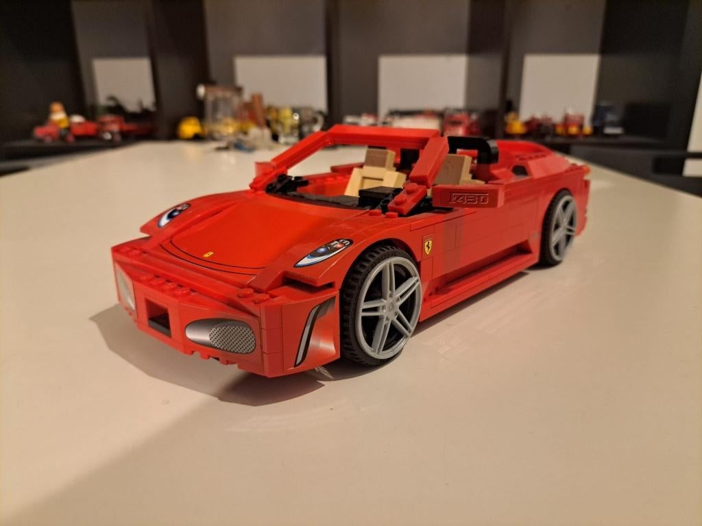 Lego racers 8671 Ferrari F430 spider, Kinderen en Baby's, Speelgoed | Duplo en Lego, Ophalen, Lego, Compleet, Zo goed als nieuw