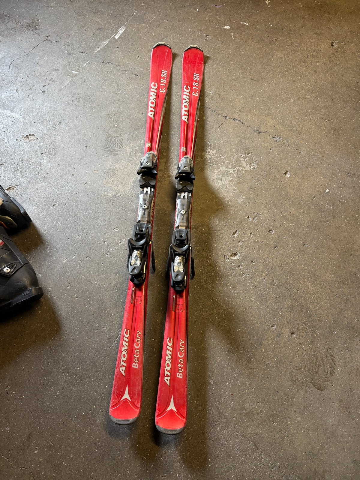 Ski’s Atomic en schoenen Head mt 43, 140 tot 160 cm, Gebruikt, Ophalen of Verzenden, Atomic