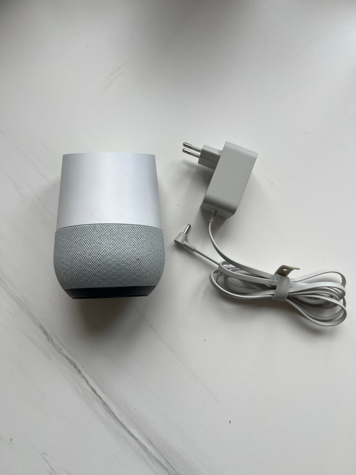 Google Home Slimme Speaker - Wit/Grijs