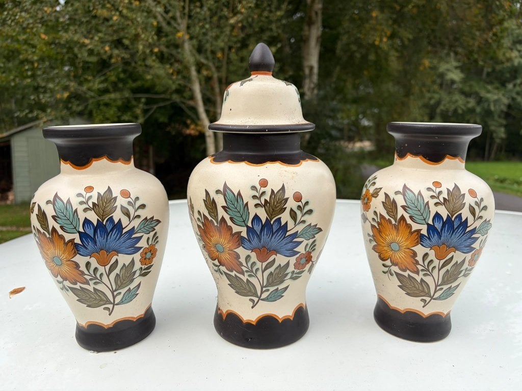 Flora Gouda plateel kaststel, Antiek en Kunst, Verzenden