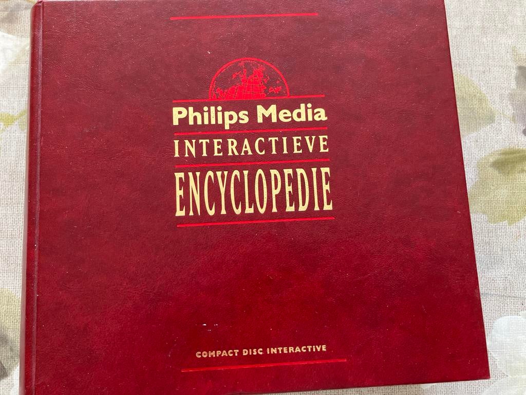 Philips Media Interactieve Encyclopedie CD-i, Ophalen of Verzenden, Zo goed als nieuw, Algemeen, Los deel