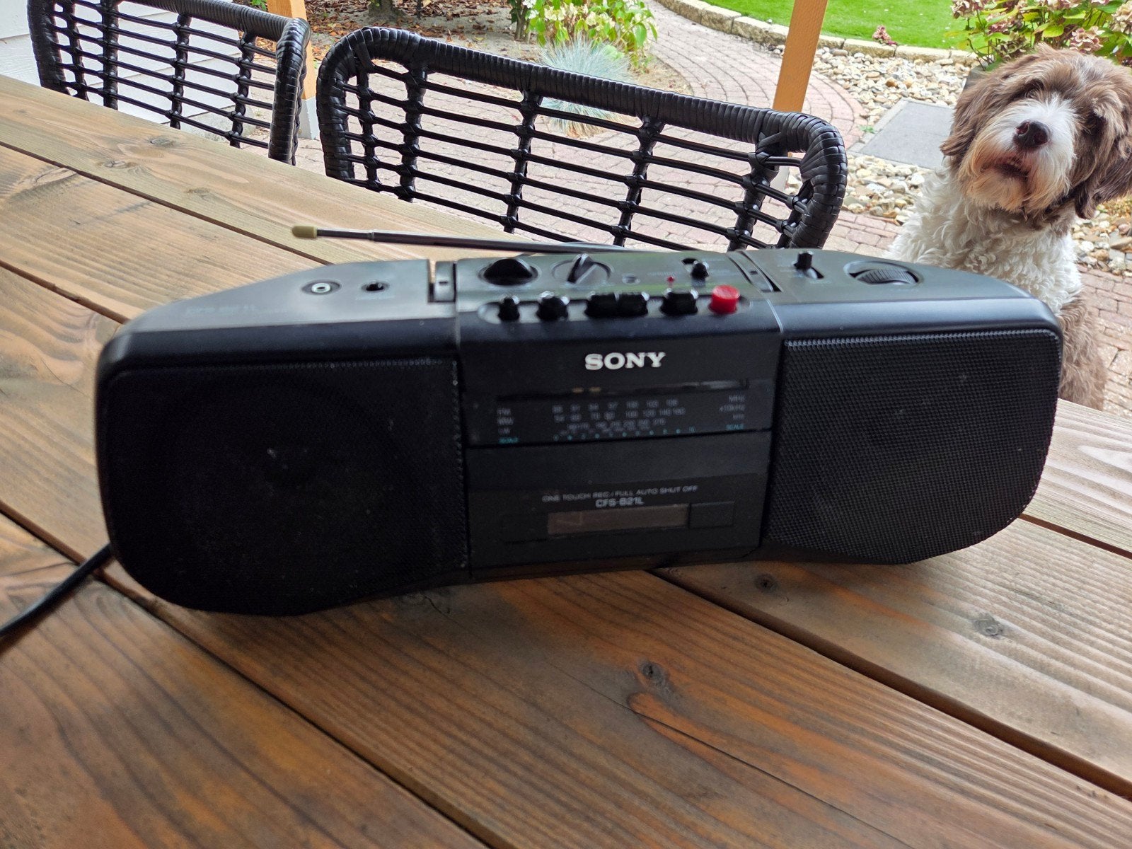 Vintage Sony Radiorecorder 100% werkend top geluid, Ophalen of Verzenden