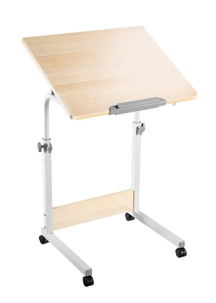 Laptoptafel verrijdbaar bureau lessenaar hoogte verstelbaar, Ophalen