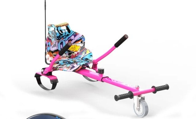 Hoverboard zitje roze met graffiti print, Onbekend, Nieuw, Onbekend@example.com, Onbekend