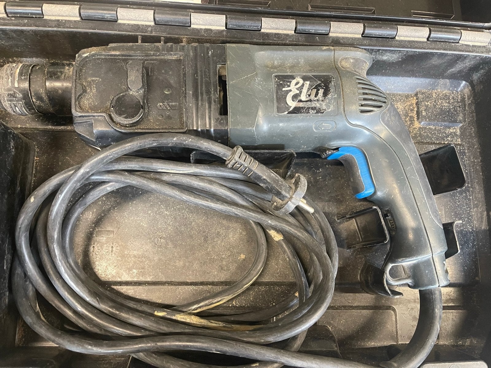 Elu Boorhamer - Krachtige en Betrouwbare Boormachine, Boor- en/of Breekhamer, Ophalen of Verzenden, Klopboormechanisme, Gebruikt