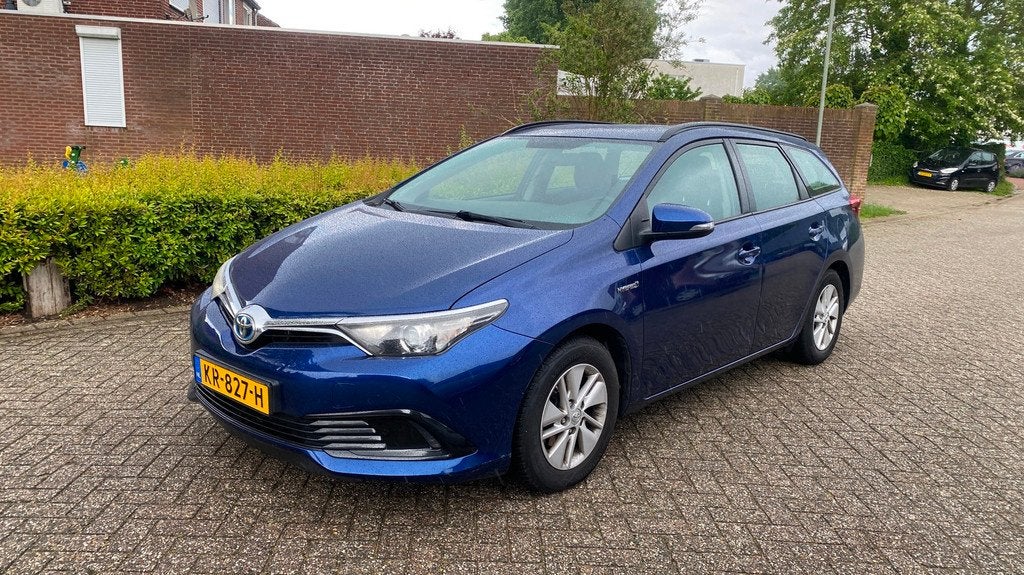 Toyota Auris Touring Sports 1.8 Hybrid Business(( NIEUWE APK, Auto's, Gebruikt, Euro 6, Origineel Nederlands, Grijs