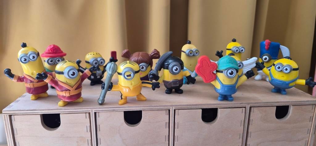 Minions figuren set - 12 stuks, Kinderen en Baby's, Speelgoed | Overig, Ophalen of Verzenden