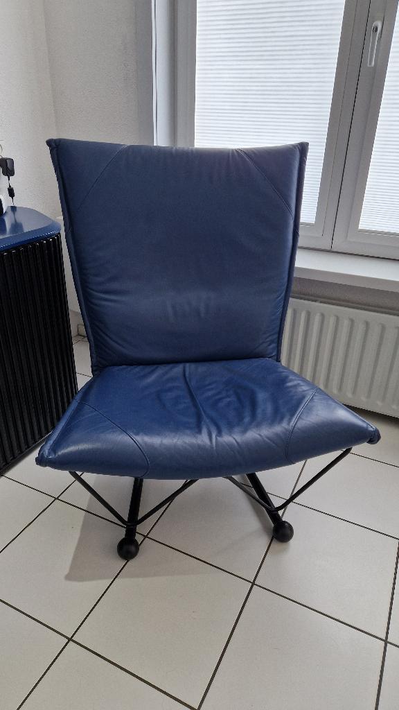 Fauteuil Flyer van Young international, Huis en Inrichting, Fauteuils, Gebruikt, Leer, 50 tot 75 cm, 75 tot 100 cm, Ophalen