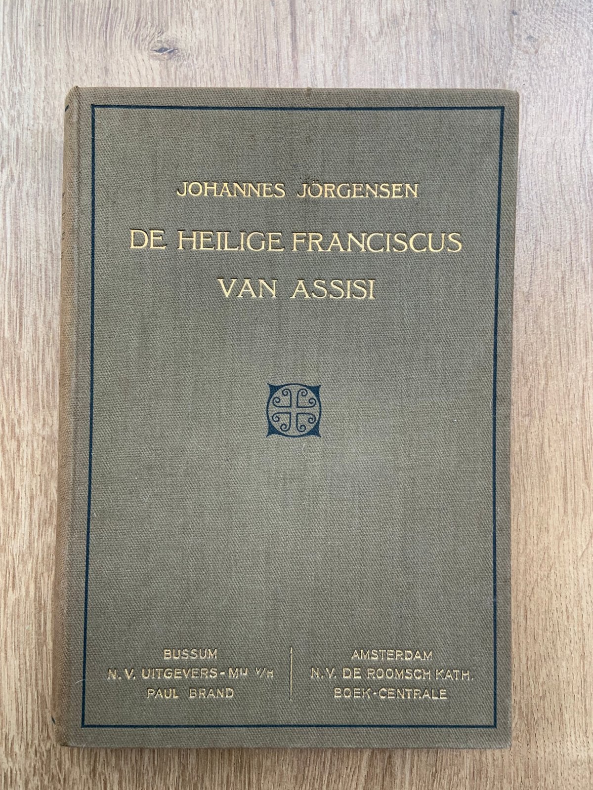 Bussem uitg p brand franciscus v assisi johannes jorgensen, Antiek en Kunst, Ophalen of Verzenden