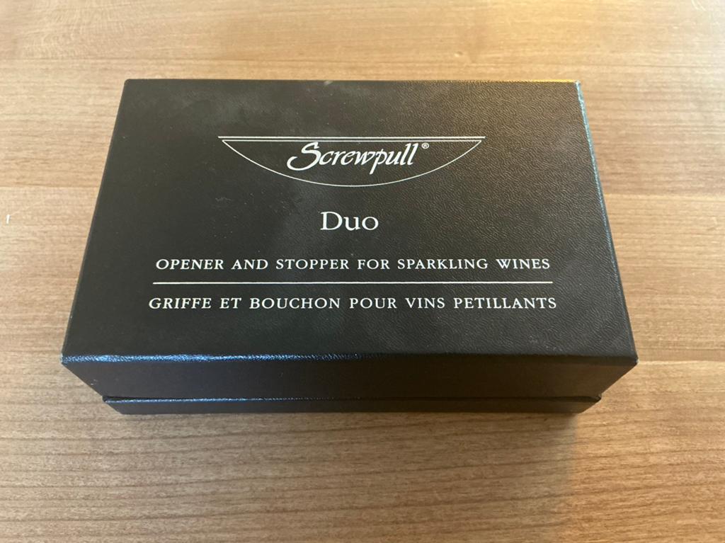 Screwpull duo - Opener en stopper voor mousserende wijnen, Ophalen of Verzenden, Nieuw