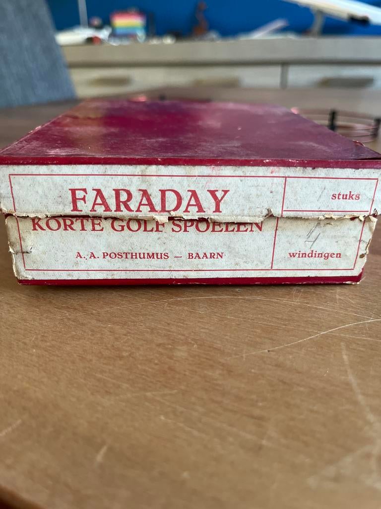 Vintage Faraday Korte Golf Spoelen - A.A. Posthumus, Ophalen of Verzenden, Zo goed als nieuw