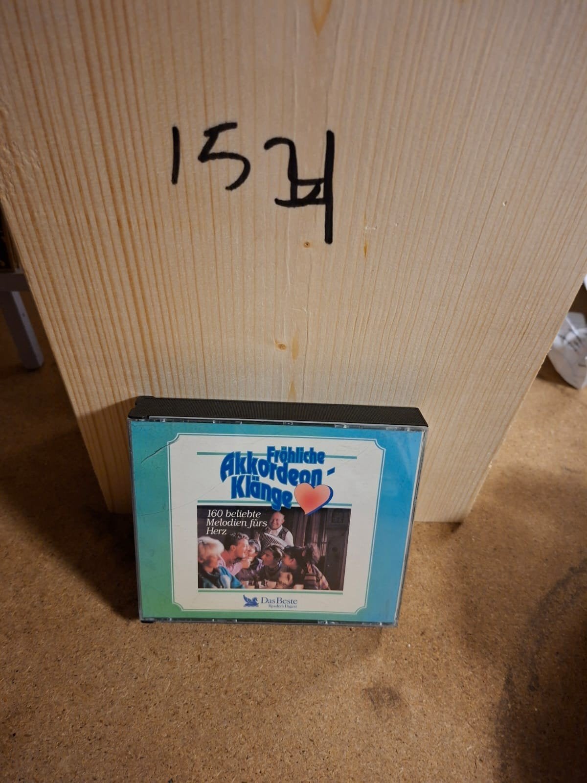 Fröhliche Akkordeon Klänge CD - 160 Melodieën, Ophalen of Verzenden, Gebruikt, Verzamelalbum
