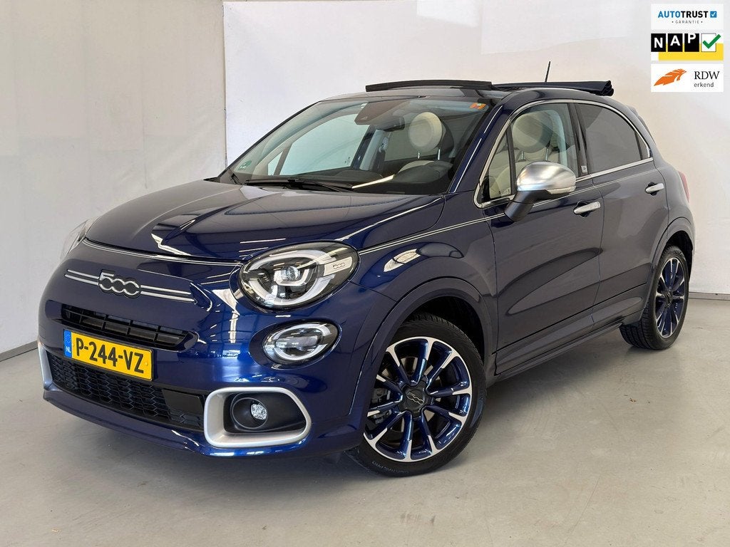 Fiat 500 X 1.5 Hybrid Yacht Club Capri Cabrio / 1e eigenaar, 1380 kg, Gebruikt, 4 cilinders, Cabriolet