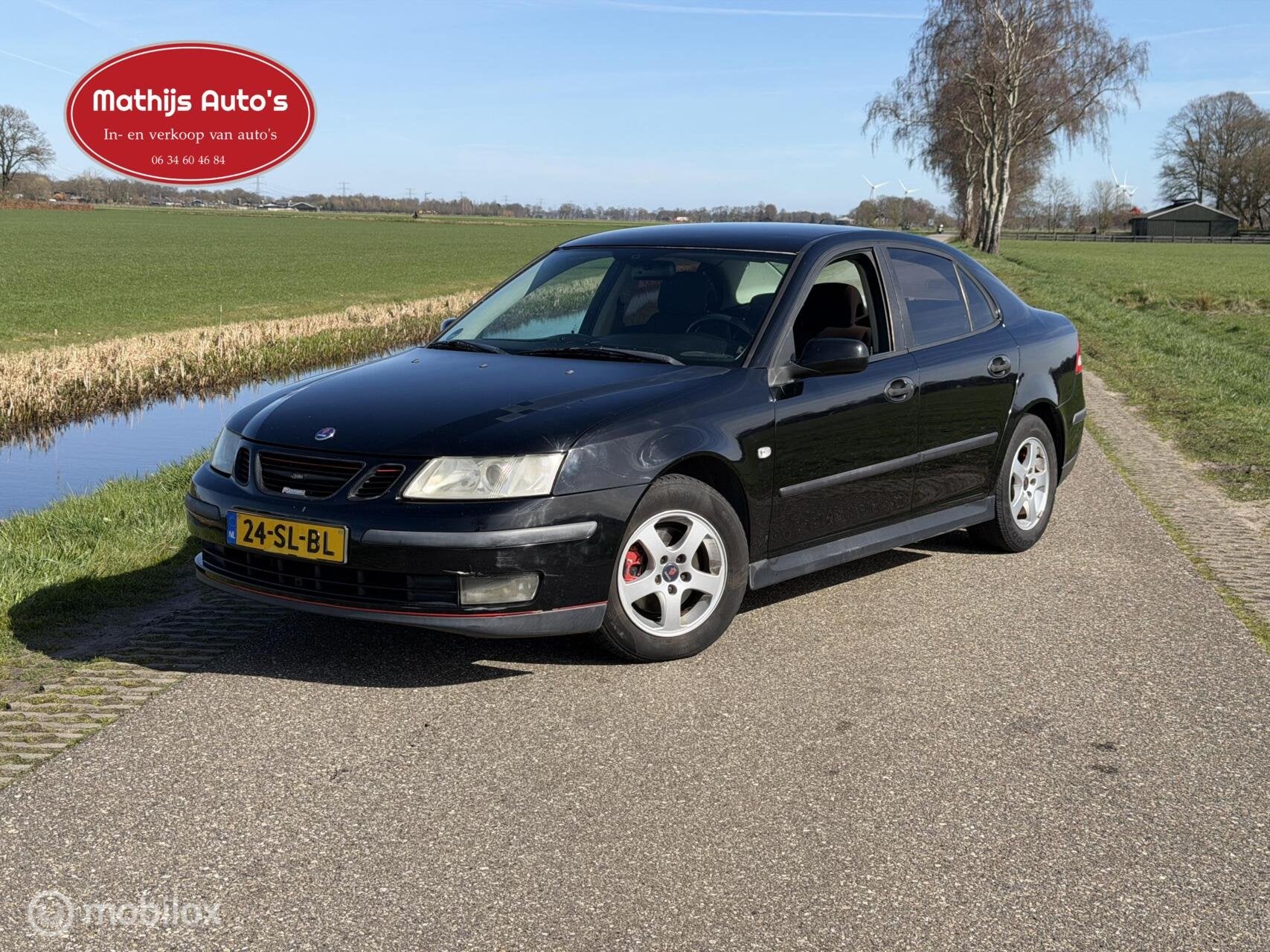 Saab 9-3 Sport Sedan 1.8 Linear Business, Stof, 1340 kg, 4 cilinders, 1796 cc