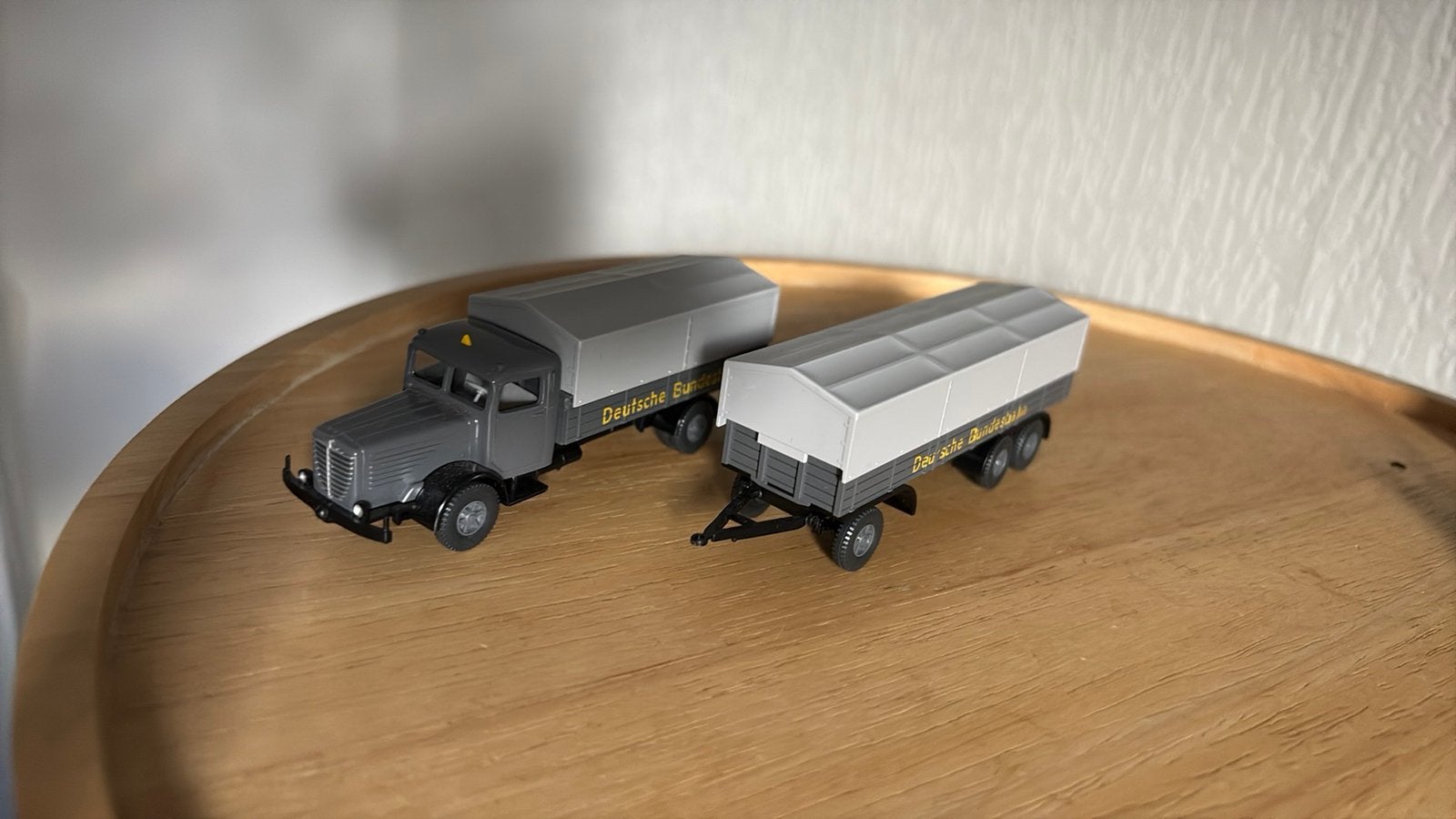 WIKING 8580230 CAMION BÜSSING 8000 BÂCHÉE.DB.HO 1:87, Ophalen of Verzenden, Zo goed als nieuw