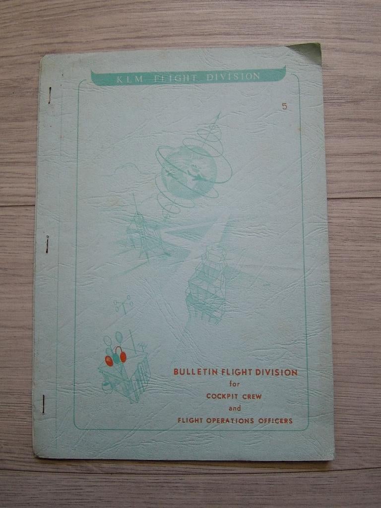 KLM Bulletin Flight Division for Cockpit Crew & Flight Opera, Verzenden, Zo goed als nieuw, Boek of Tijdschrift