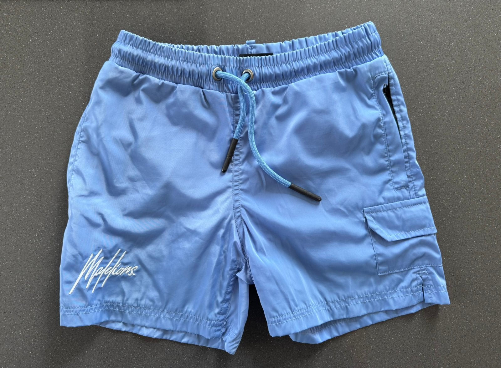 Malelions Zwembroek Maat 140 Blauw, Ophalen of Verzenden, Zo goed als nieuw, Maat 140, Zwembroek