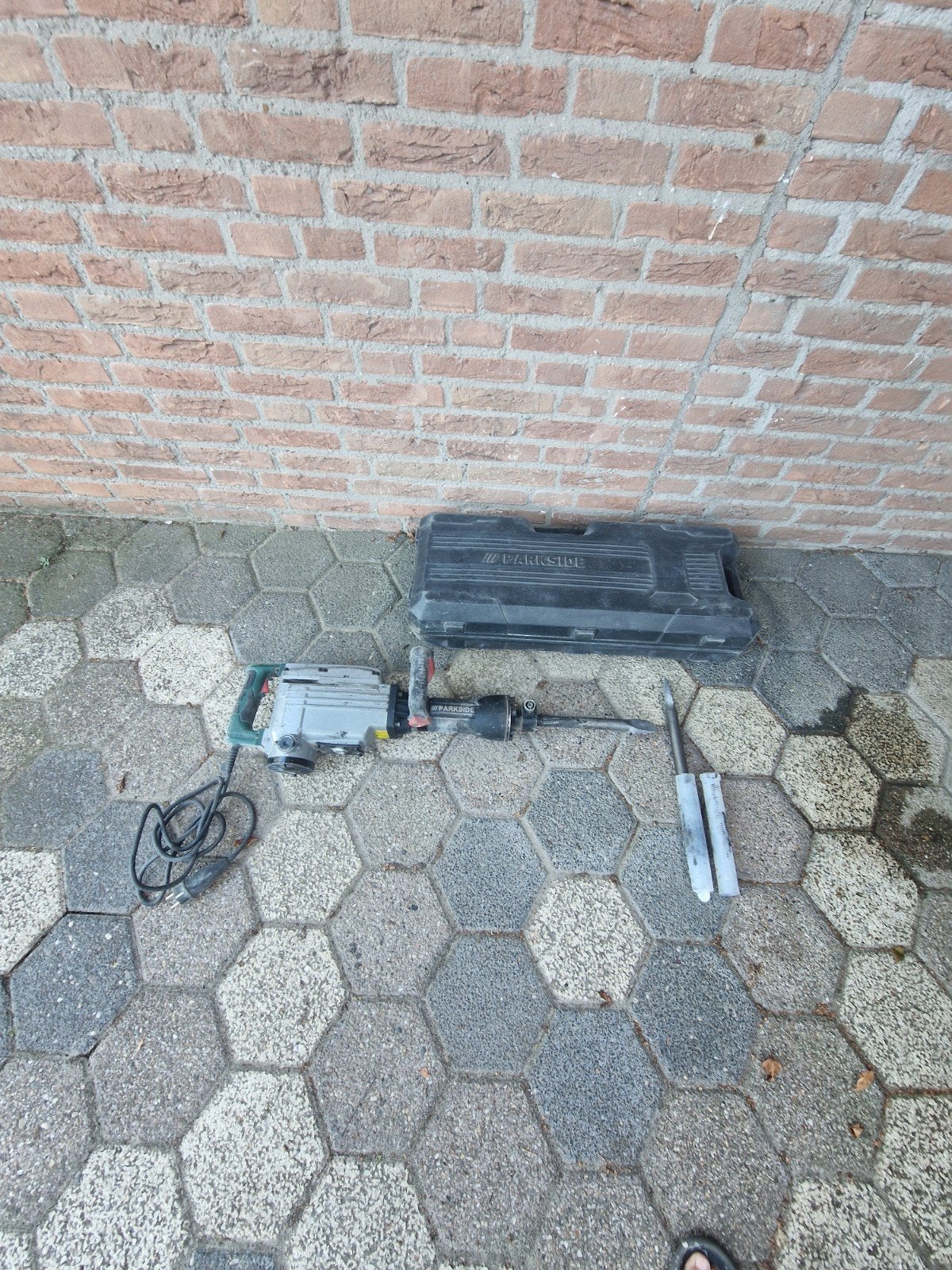 Parkside Sloop, Boor- en Breekhamer met accessoires, Ophalen, Gebruikt, 600 watt of meer, Boor- en/of Breekhamer