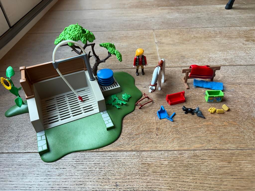 Playmobil Wasplaats (4193) met extra's, Ophalen of Verzenden, Gebruikt
