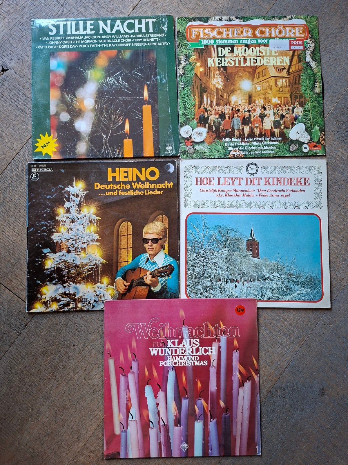 5 Kerst LP platen vinyl , alles 5 euro !, Ophalen of Verzenden, Gebruikt, Overige formaten