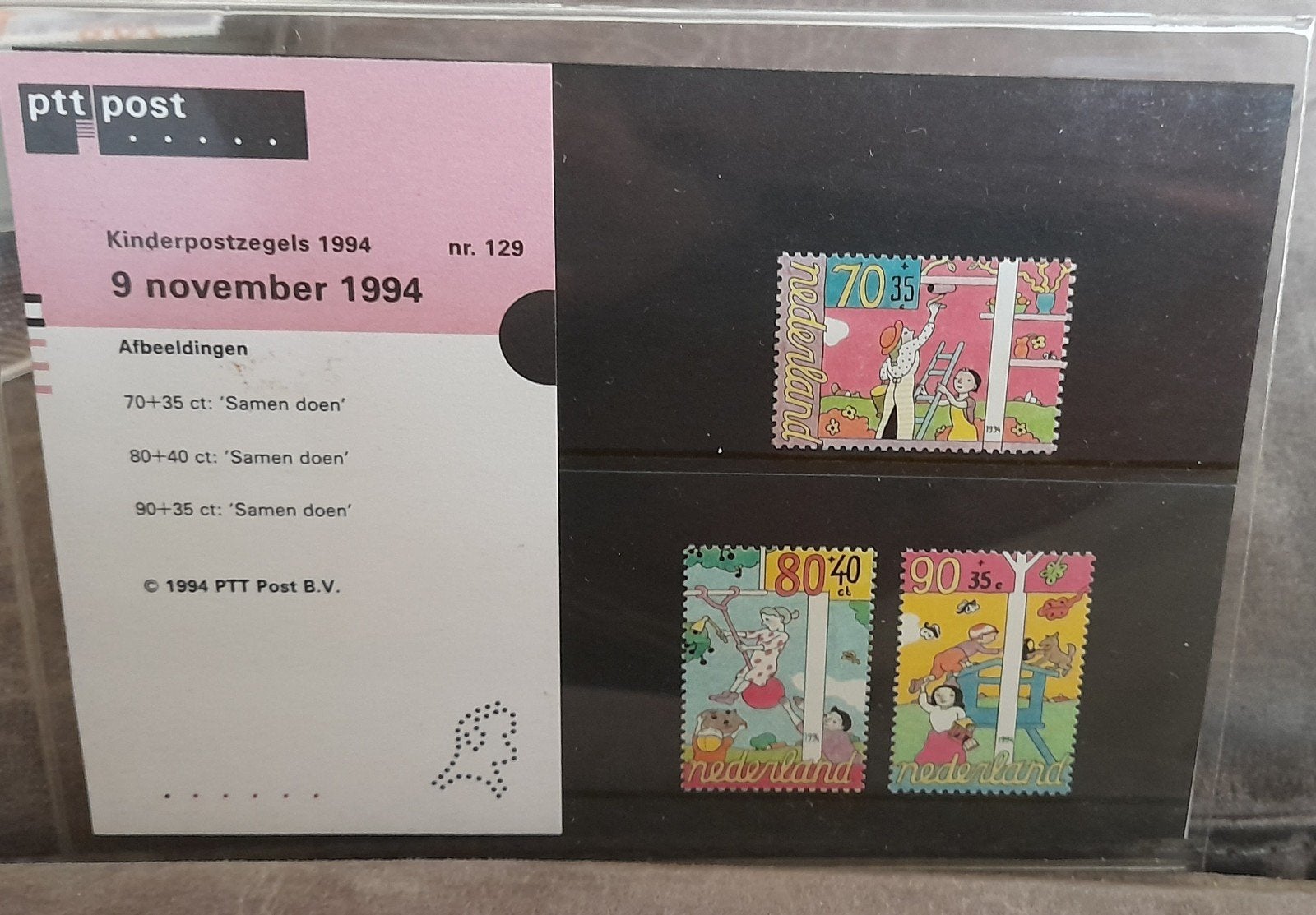 Kinderpostzegels 1994 - PTT Post nr. 129, Ophalen of Verzenden, Na 1940, Postfris