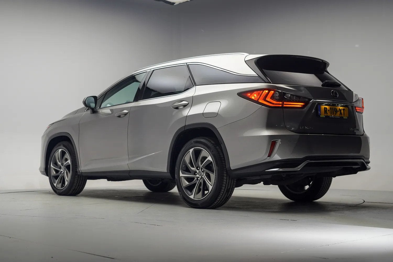 Lexus RX 450hL 4WD President Line 7 pers. [ Schuifdak Adapt., Auto's, Automaat, Gebruikt, 7 stoelen, Leder