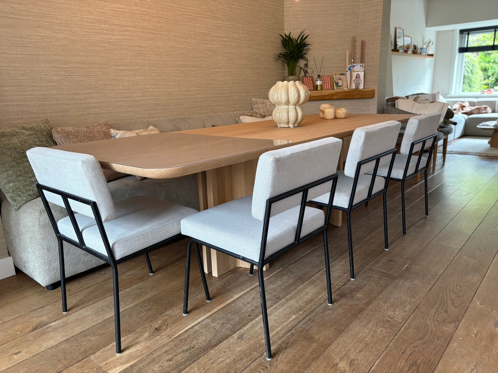 FÉST Monday stoelen (4stuks), Ophalen, 50 tot 100 cm, Vierkant, 50 tot 100 cm