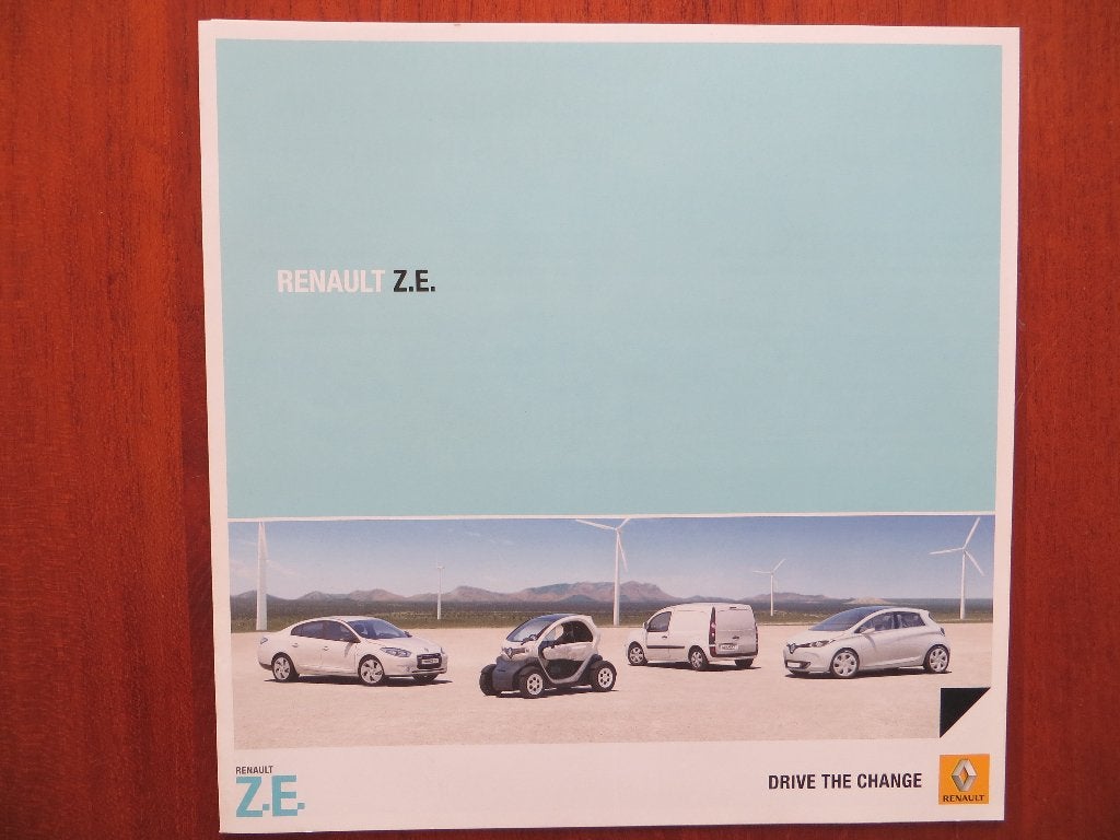 Renault Z.E. (nov. 2010) Twizy, Kangoo Express, Fluence, Zoe, Ophalen of Verzenden, Nieuw, Renault