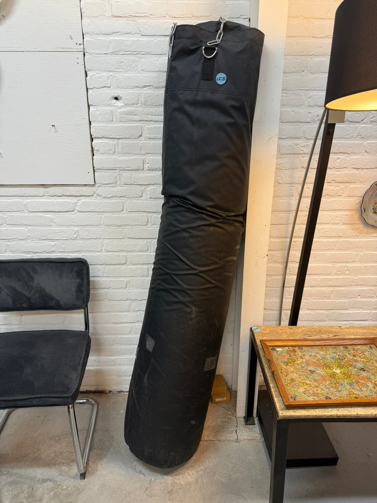 Bokszak 170 cm, Ophalen, Zo goed als nieuw, Bokszak