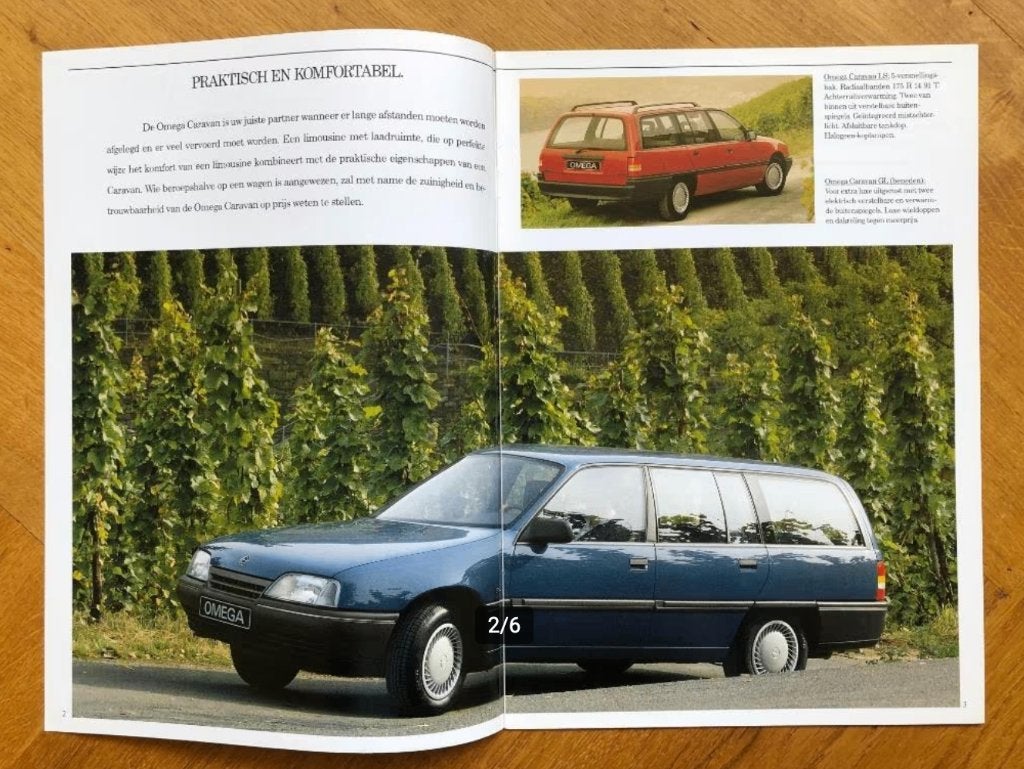 Opel Caravan folder 1988 (Opel Stationwagons), Opel, Verzenden, Nieuw, Opel