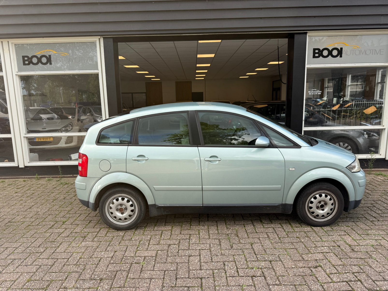 Audi A 2 l 3 Clima automaat LET OP VASTE PRIJS, Automaat, Stof, Beige, 4 stoelen