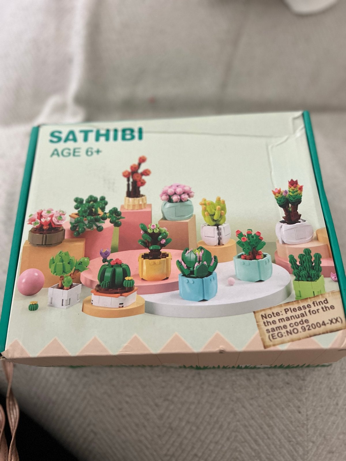Nieuwe SATHIBI Bouwset - Mini Cactussen en Planten, Ophalen of Verzenden, Nieuw, Overige merken