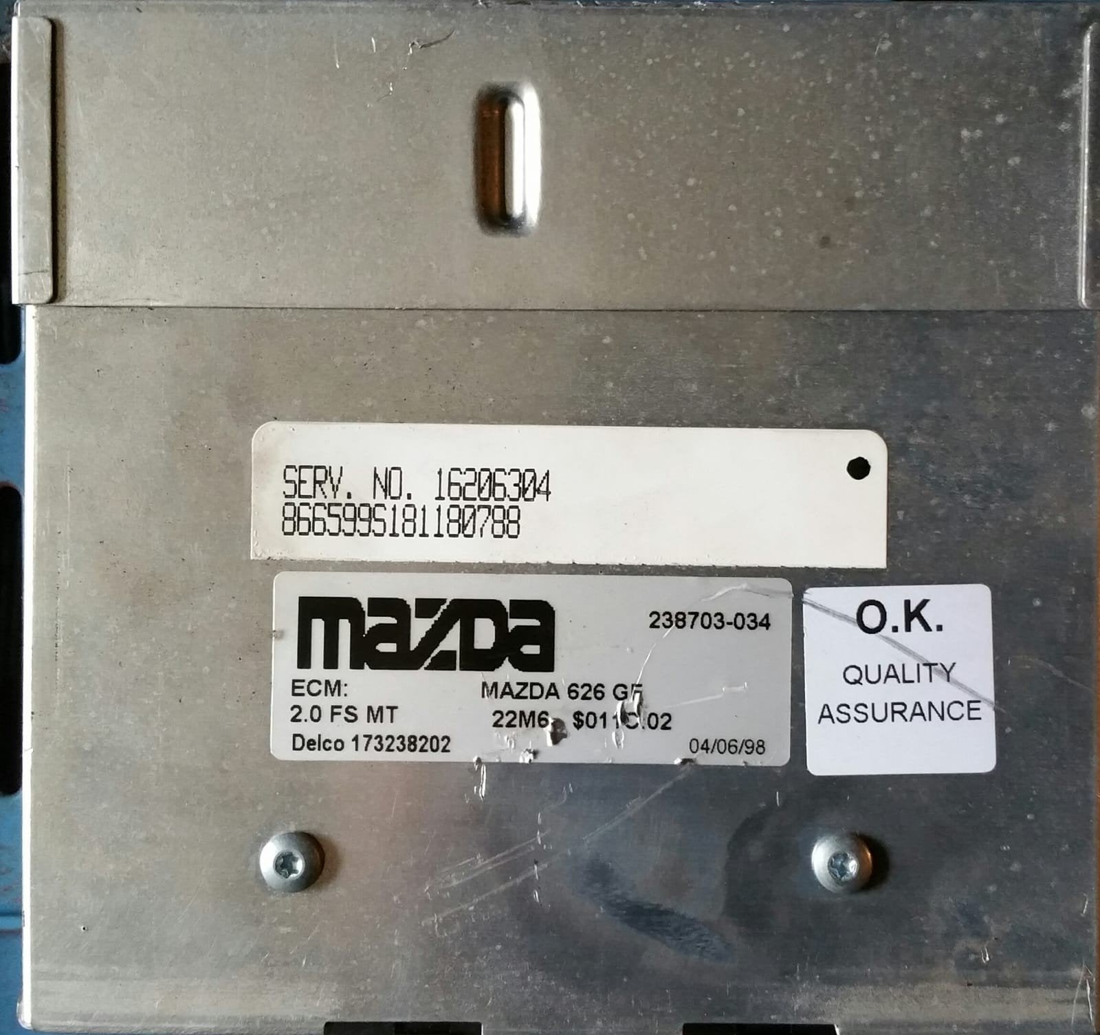 LPG ECU Computer 4 Cilinder - Mazda 626 GF, Auto-onderdelen, Brandstofsystemen, Ophalen of Verzenden