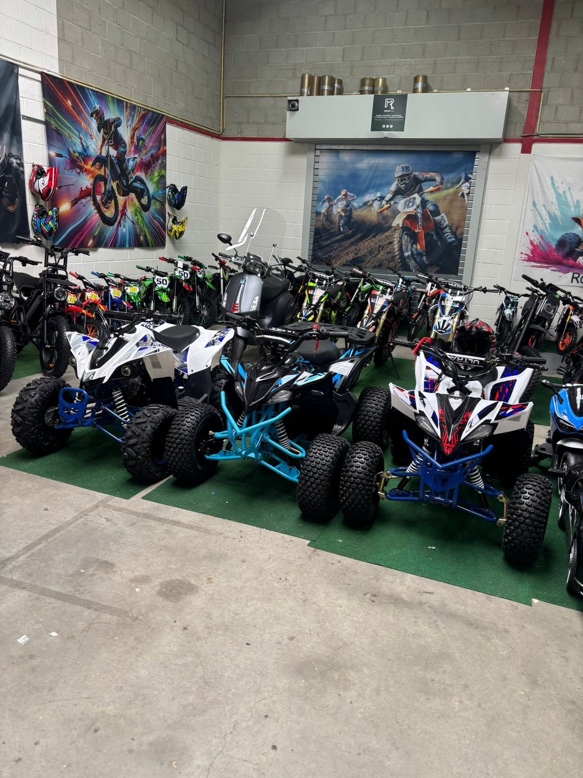 Ultra Motocross Quad 50/200cc Kinderquad benzine+elektrisch