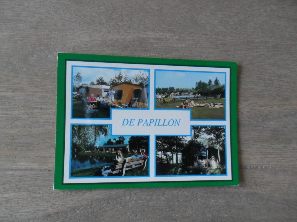 Denekamp, camping de Papillon/tent/zwembad, Verzenden, 1980 tot heden, Gelopen, Noord-Brabant