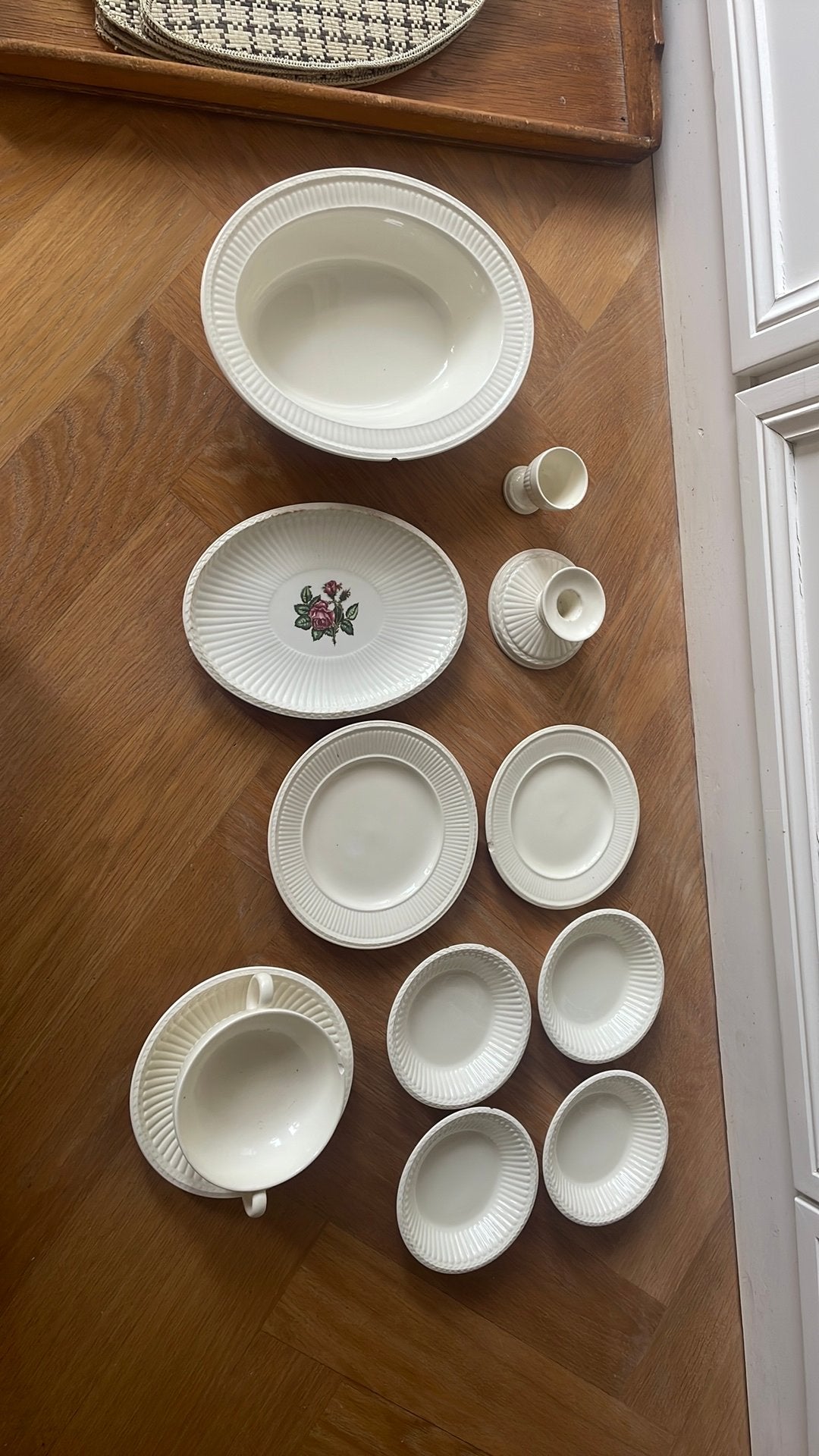 Wedgewood various Edme en 1x Moss Rose, Ophalen