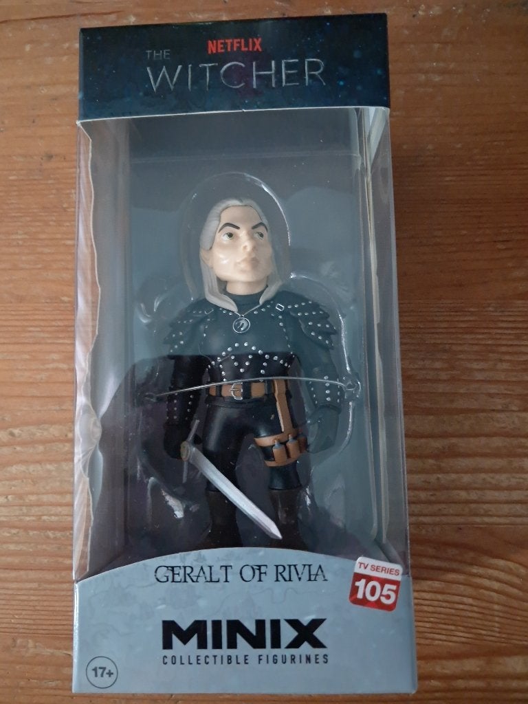 Minix: The Witcher -Geralt of Rivia Figuur 12cm (nr 105), Ophalen, Nieuw