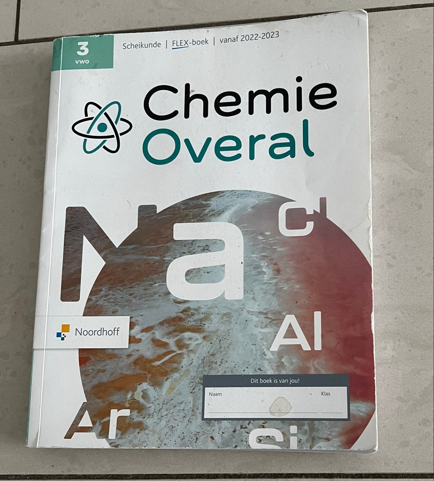 Chemie Overal FLEX-boek 3 VWO Scheikunde 2022-2023, Boeken, Ophalen of Verzenden, Zo goed als nieuw